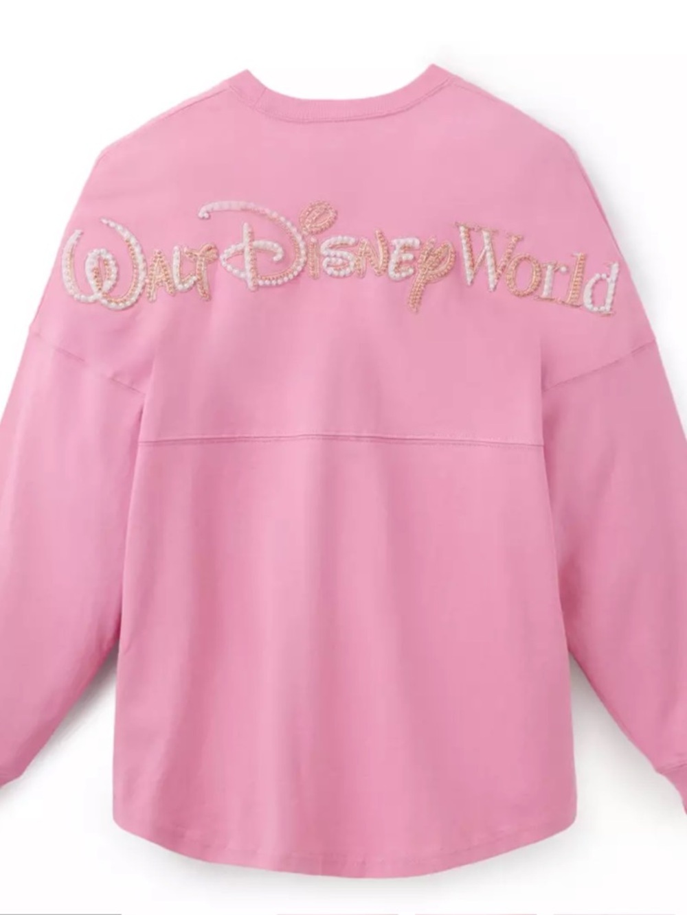 Walt Disney World Parks 2026
Pearl Beaded Rose Pink Spirit
Jersey NEW